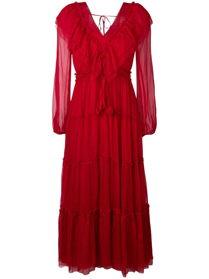 Lee Mathews Bluebell Dress - Red