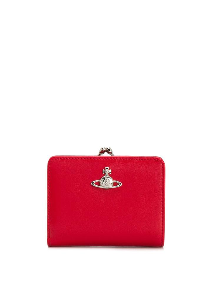 Vivienne Westwood Orb Clasp Purse - Red