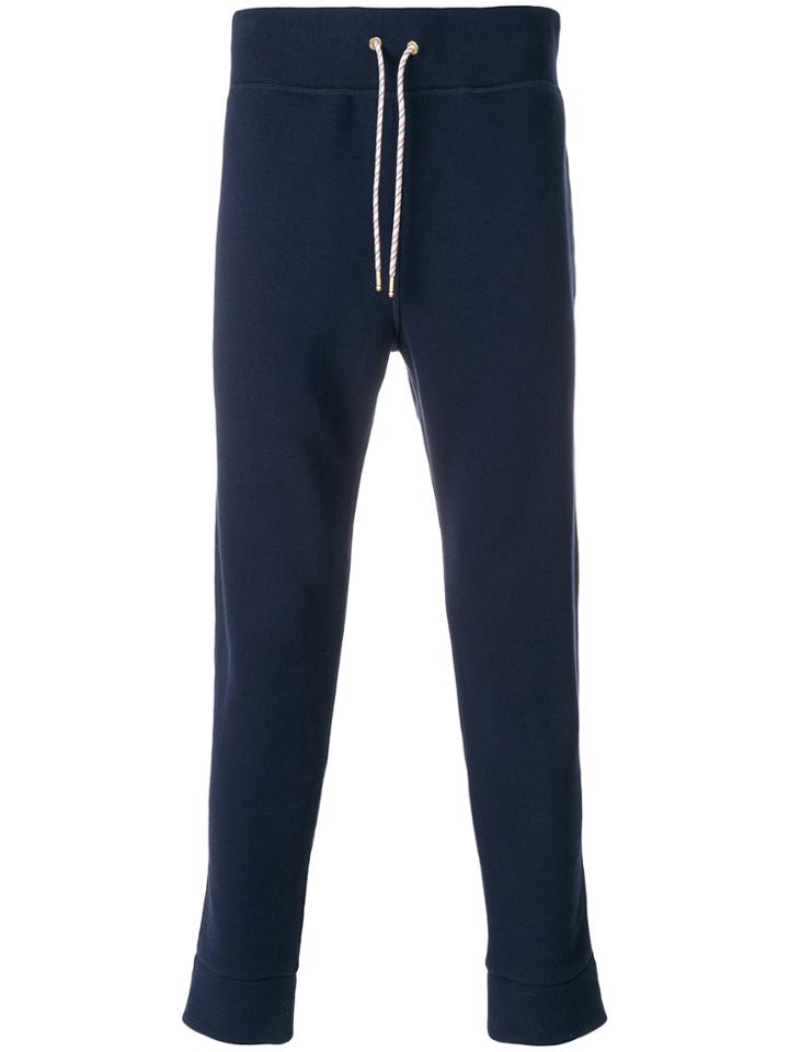 Moncler Gamme Bleu Fitted Track Trousers - Blue