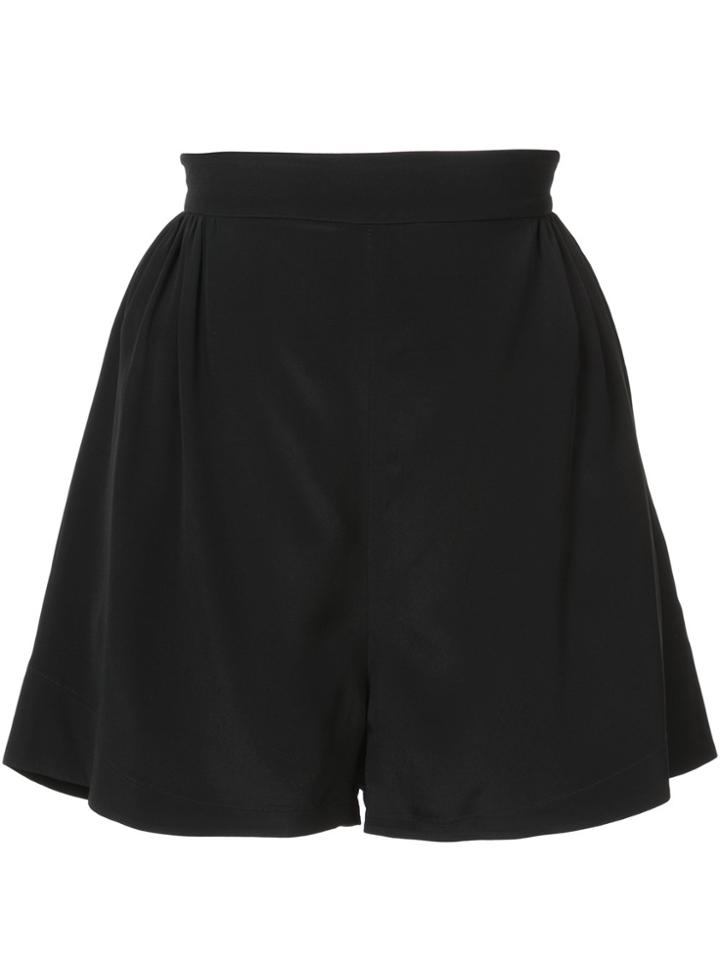 Paco Rabanne High Waist Shorts - Black