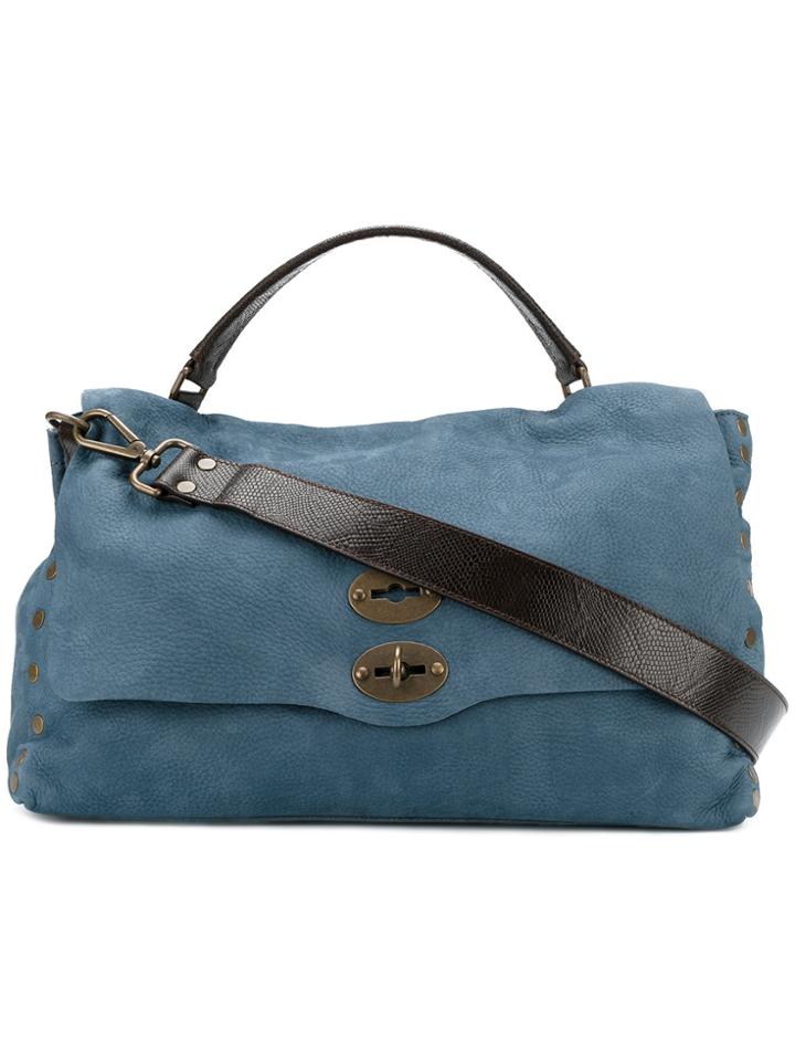 Zanellato Large Jones Tote - Blue