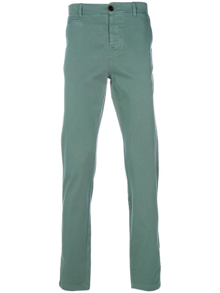 Cuisse De Grenouille Slim-fit Chino Trousers - Green