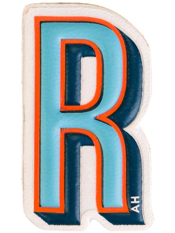 Anya Hindmarch 'r' Sticker - Blue
