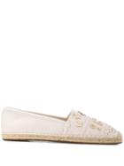 Michael Kors Collection Butterfly Stud Espadrilles - Neutrals