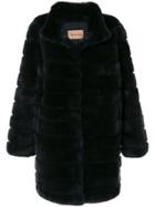 Yves Salomon Fur Coat - Blue