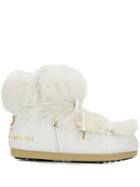 Moon Boot Chunky Fur Boots - White