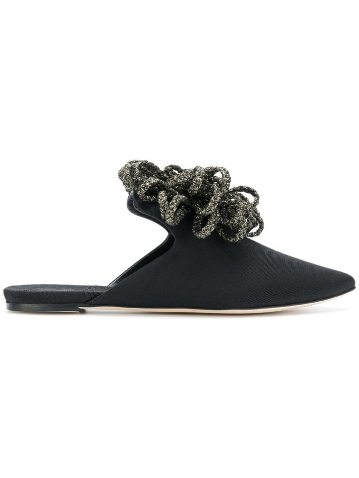 Sanayi 313 Elina Slippers - Black