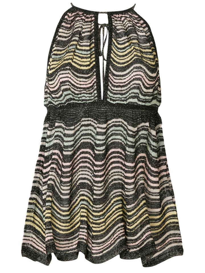 M Missoni Sleeveless Knit Top - Black