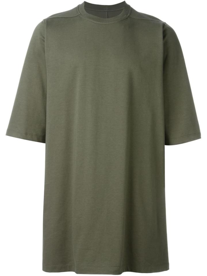 Rick Owens Oversize Crew Neck T-shirt