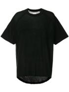 Song For The Mute Wander Park Print Oversized T-shirt - Black