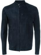 Salvatore Santoro 'dno' Jacket, Men's, Size: 54, Blue, Sheep Skin/shearling