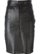 Alaïa Vintage Pencil Skirt, Women's, Size: 42, Black