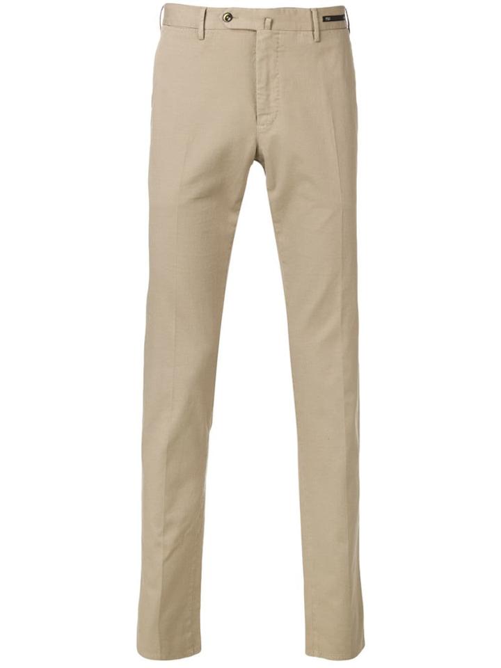 Pt01 Super-slim Trousers - Neutrals