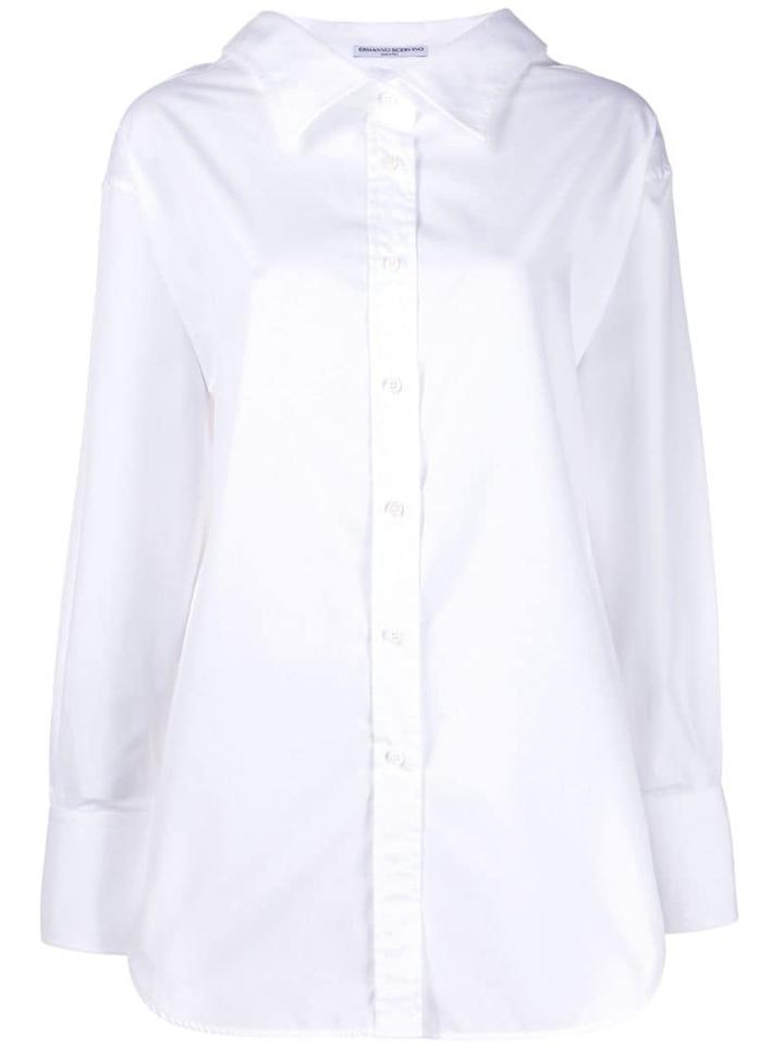 Ermanno Scervino Oversize Classic Shirt - White