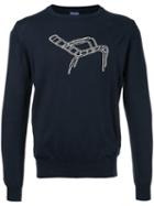 Monsieur Lacenaire - Deck Chair Jumper - Men - Cotton - L, Blue, Cotton