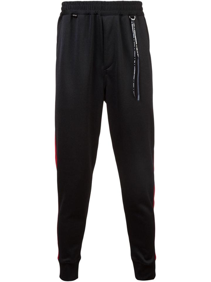 Mastermind Japan Side Stripe Track Pants - Black