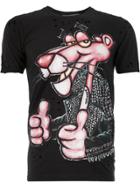 Dom Rebel Pink Panther T-shirt - Black