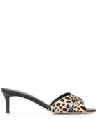 Giuseppe Zanotti Cheetah-print Sandals - Neutrals