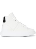 Alexander Mcqueen Hi-top Platform Sneakers - White