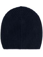 Altea Ribbed Knit Hat - Blue