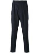 Officine Generale - Relaxed Trousers - Men - Wool - 50, Blue, Wool