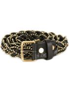Dsquared2 Studded Belt, Men's, Size: 100, Black, Calf Leather/zamak/brass