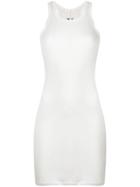 Rick Owens Drkshdw Long-line Tank Top - White
