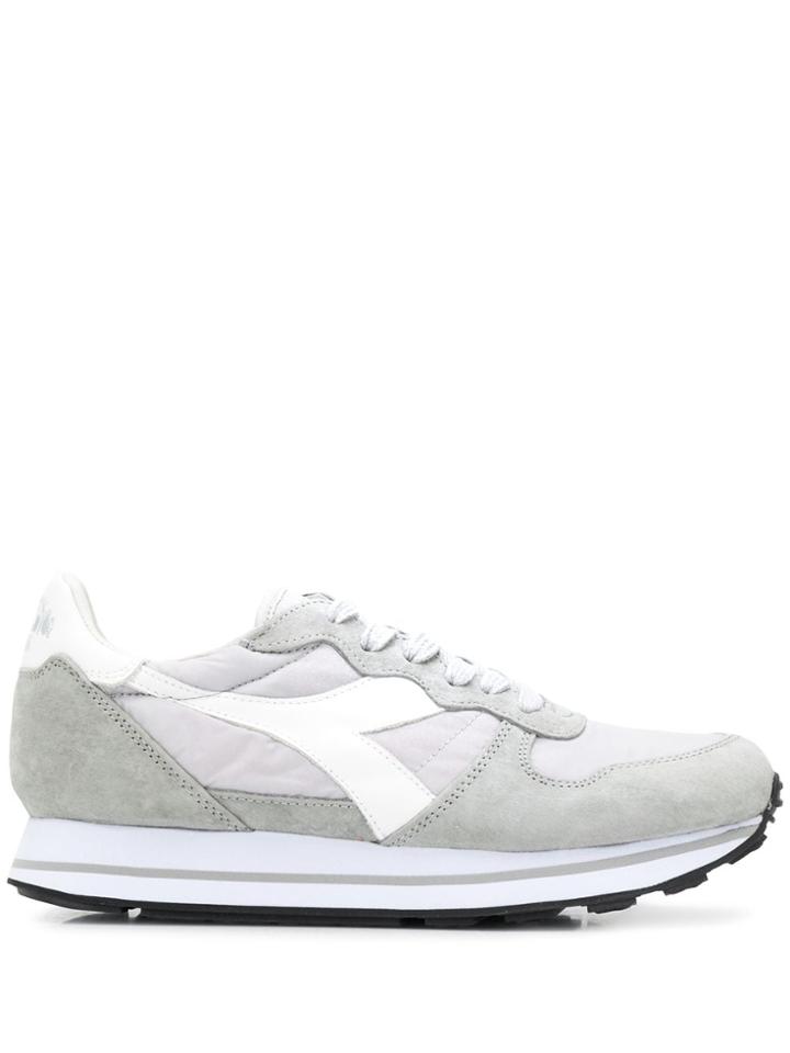 Diadora Camaro Logo Patch Sneakers - Grey