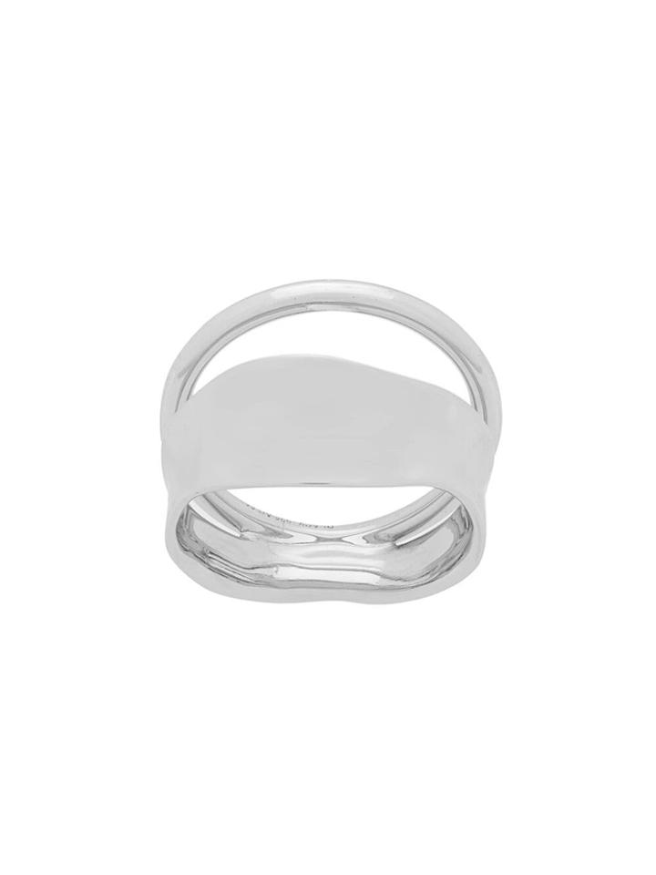 Maria Black Midnight Ring - Silver