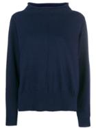 Semicouture Loose Fitted Sweater - Blue