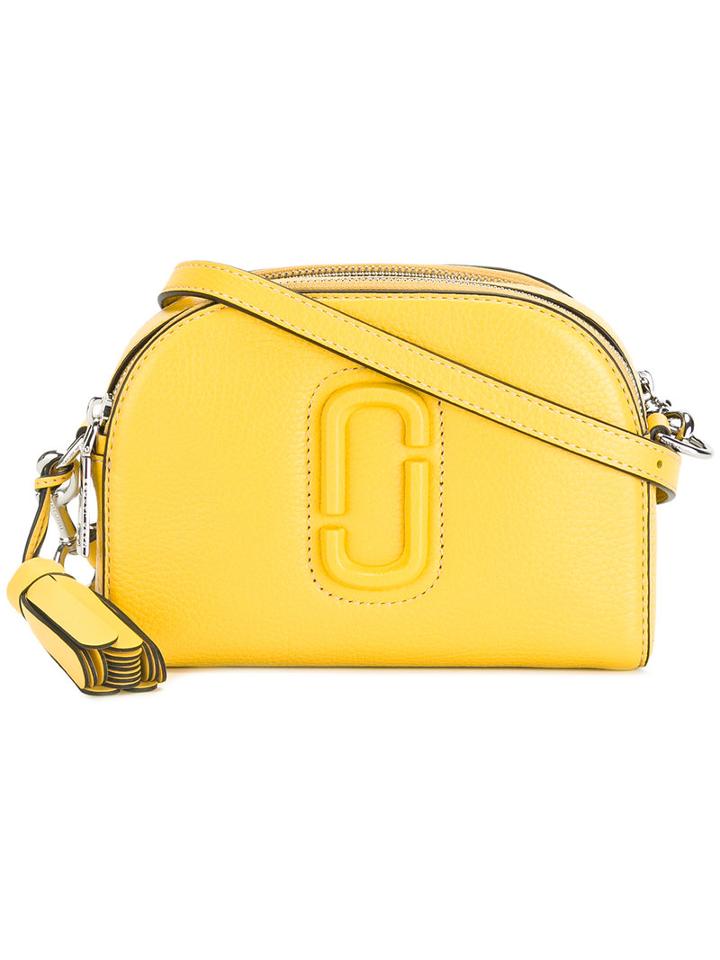 Marc Jacobs Small Shutter Crossbody Bag, Women's, Yellow/orange, Calf Leather