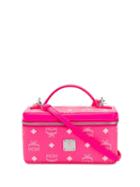 Mcm Rockstar Vanity Case Bag - Pink