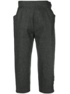 Yves Saint Laurent Vintage Cropped Trousers - Grey