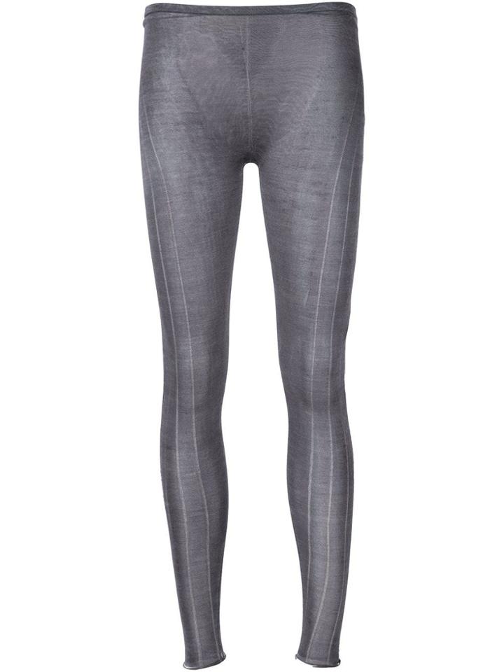 Label Under Construction Fine Knit Leggings - Grey