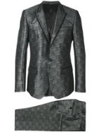 Dolce & Gabbana Jacquard Lurex Suit - Grey