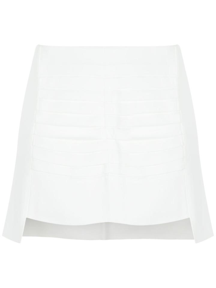 Andrea Bogosian Panelled Skirt - White