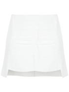 Andrea Bogosian Panelled Skirt - White
