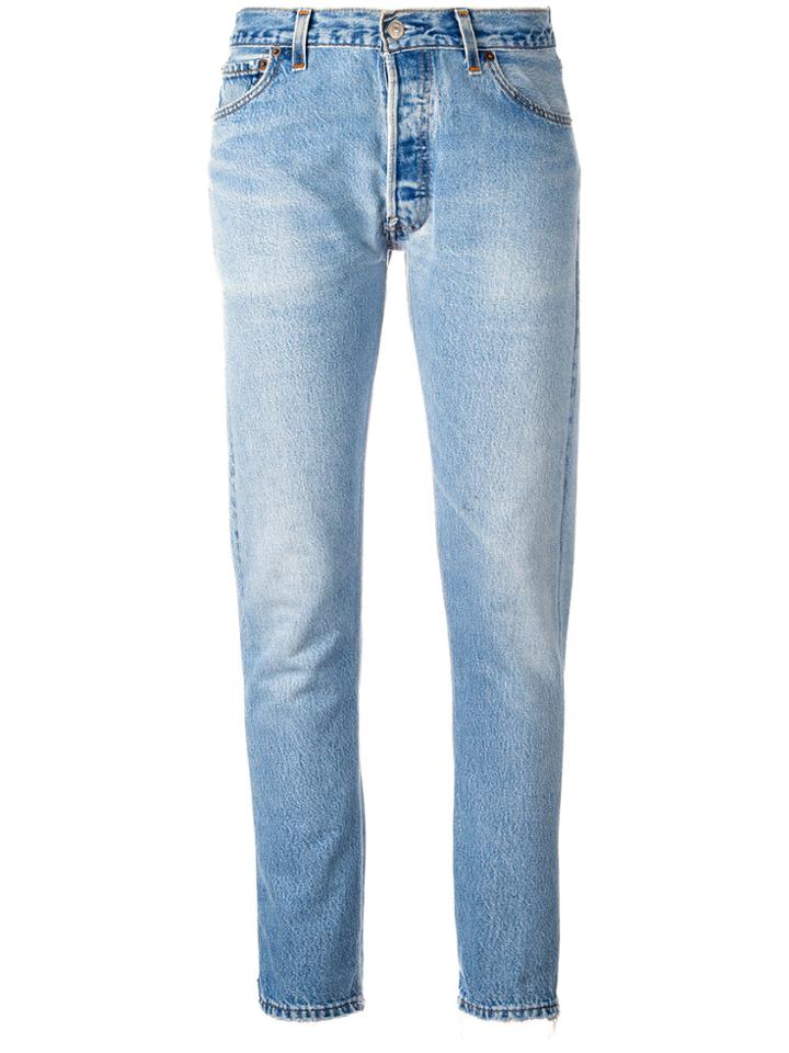 Re/done Skinny Jeans - Blue