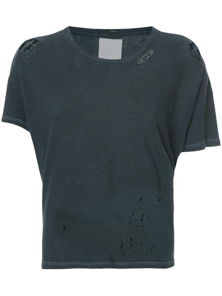 Mother High Sparrow Tee - Grey