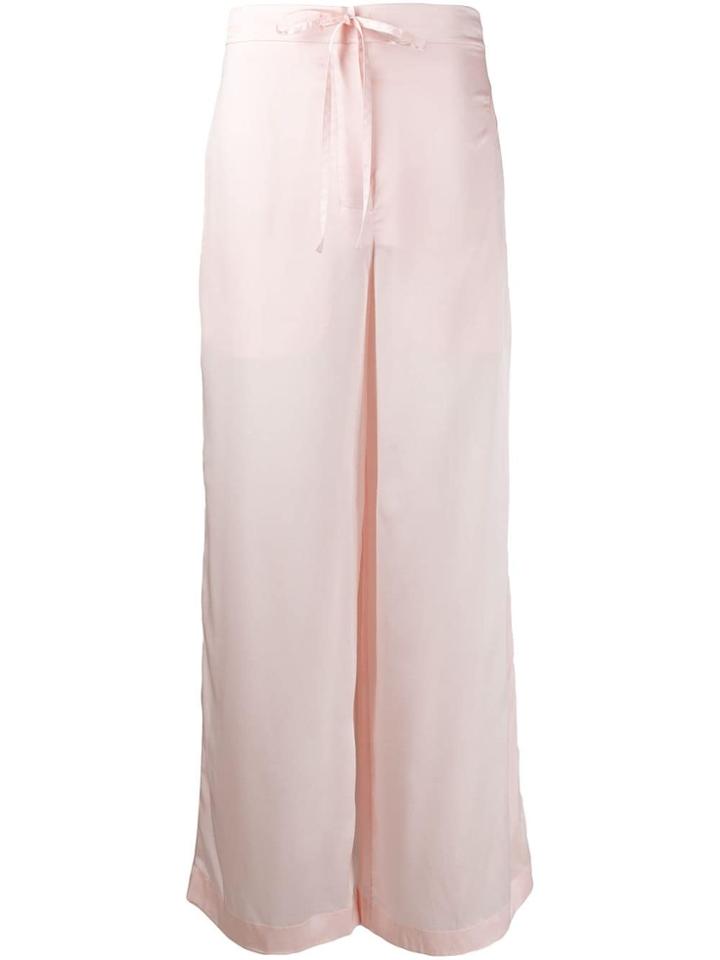 Jil Sander Wide Leg Trousers - Pink