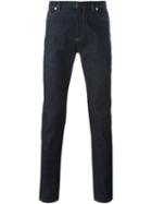 Maison Margiela Slim Fit Jeans, Men's, Size: 29, Blue, Cotton/spandex/elastane