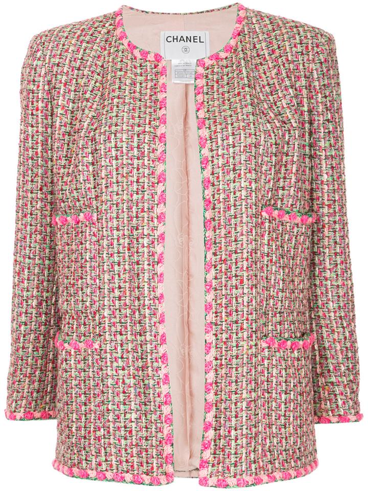 Chanel Vintage Knitted Jacket - Pink & Purple
