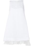 Fabiana Filippi Ruffled Hem Dress - White