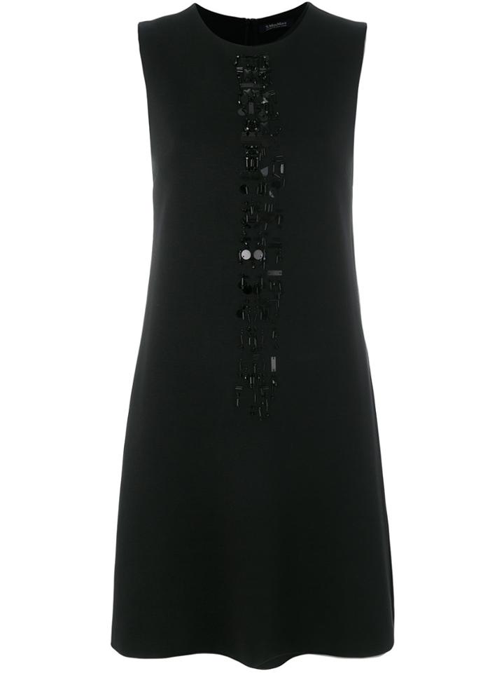 's Max Mara Crystal-embellished Dress - Black