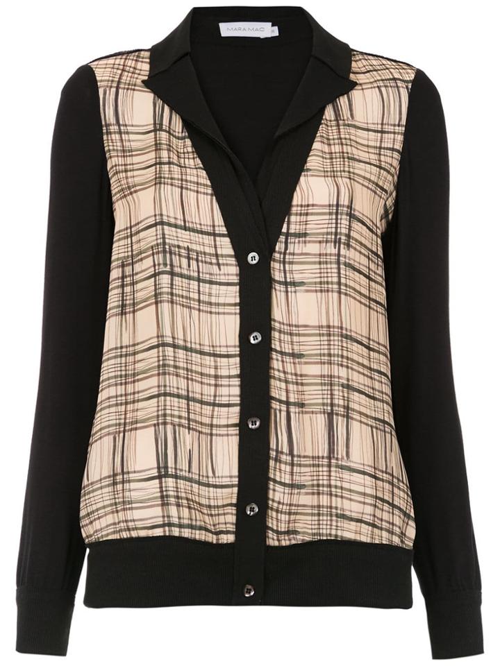 Mara Mac V-neck Cardigan - Brown