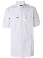 Balmain Military Shirt - White