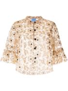 Macgraw Bourgeois Embellished Top - Gold