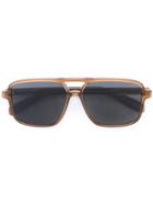 Saint Laurent Eyewear Square Frame Sunglasses - Nude & Neutrals