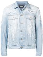 Diesel Washed Down Classic Denim Jacket - Blue