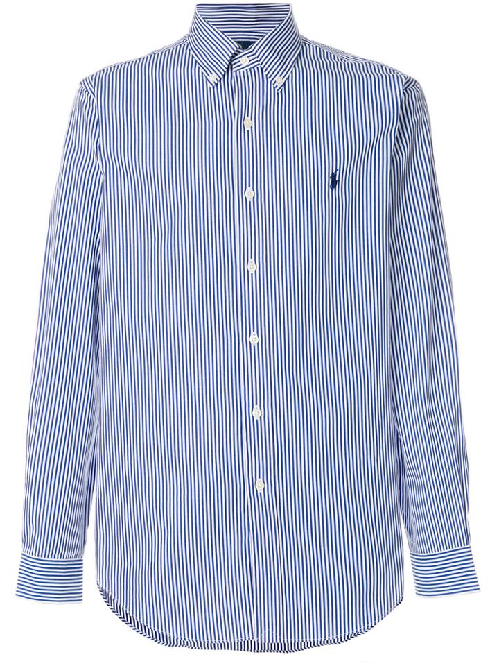 Polo Ralph Lauren Button-down Stripe Shirt - Blue